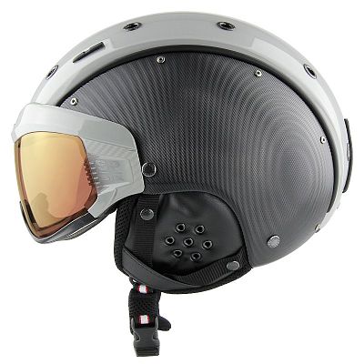 Превью Шлем горнолыжный Шлем горнолыжный CASCO SP-6 Visor Grey/Black Structure (07.2551)